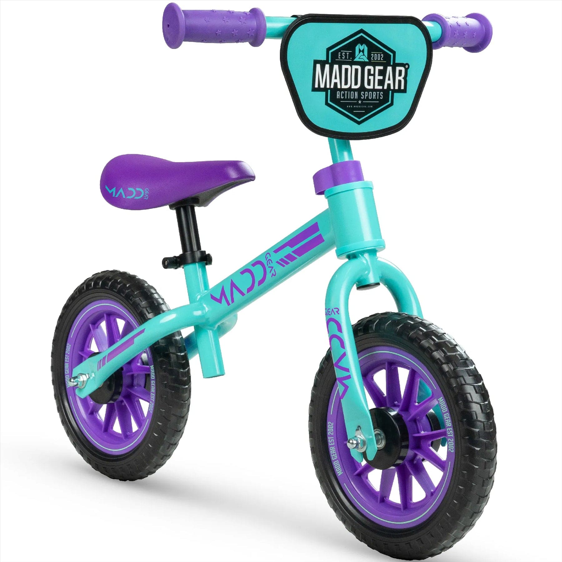 Madd Gear My 1st BMX Balance Bike Teal Purple —