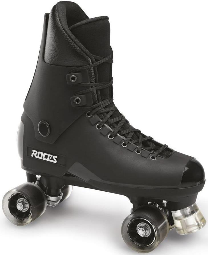 Pattini Quad ROCES Ace, Unisex Adulto, Tomaia In Ecopelle, Ruote PVC 54x32mm 85A, Cuscinetti ABEC 5