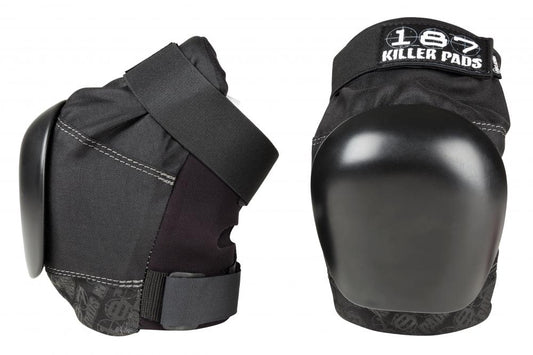 187 Killer Pro Knee Skate Protection Pads - Black