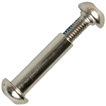 The JD Bug Original Front Axle Bolt by JD Bug is a versatile metal fastener with two rounded ends and a threaded shaft, ideal for replacing front axles on the JD Bug Original MS130 or binding materials together.