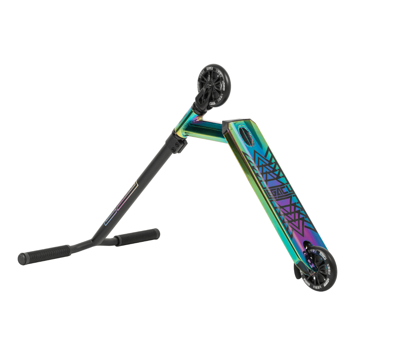 Pro Complete 3 Legacy 1.5 Mini Pro Complete Stunt Scooter - Rainbow Neochrome / Black ...