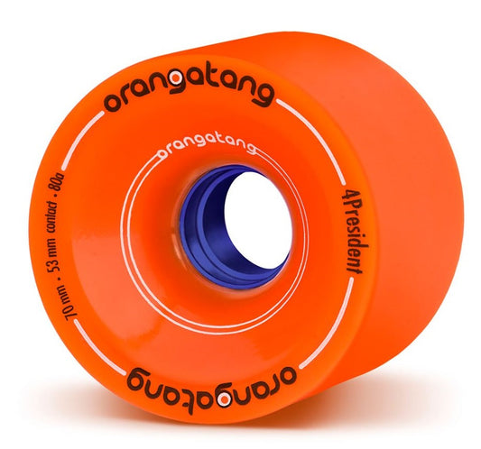 Orangatang 4President 70mm 80A Longboard Wheels - Orange