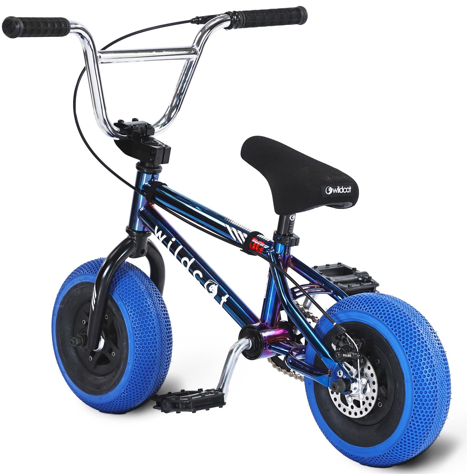 wildcat BMX バイク 青タイヤ Wildcat OG 3A Mini BMX Bike - Royal Blue — Skates.co.uk