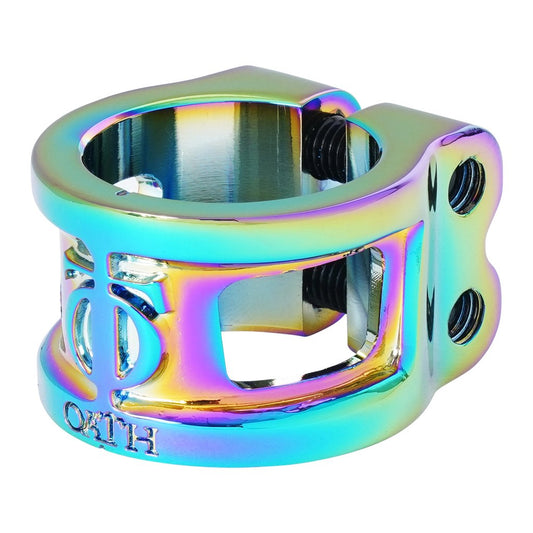 Oath Cage V2 2 Bolt Oversized Stunt Scooter Clamp - Neochrome