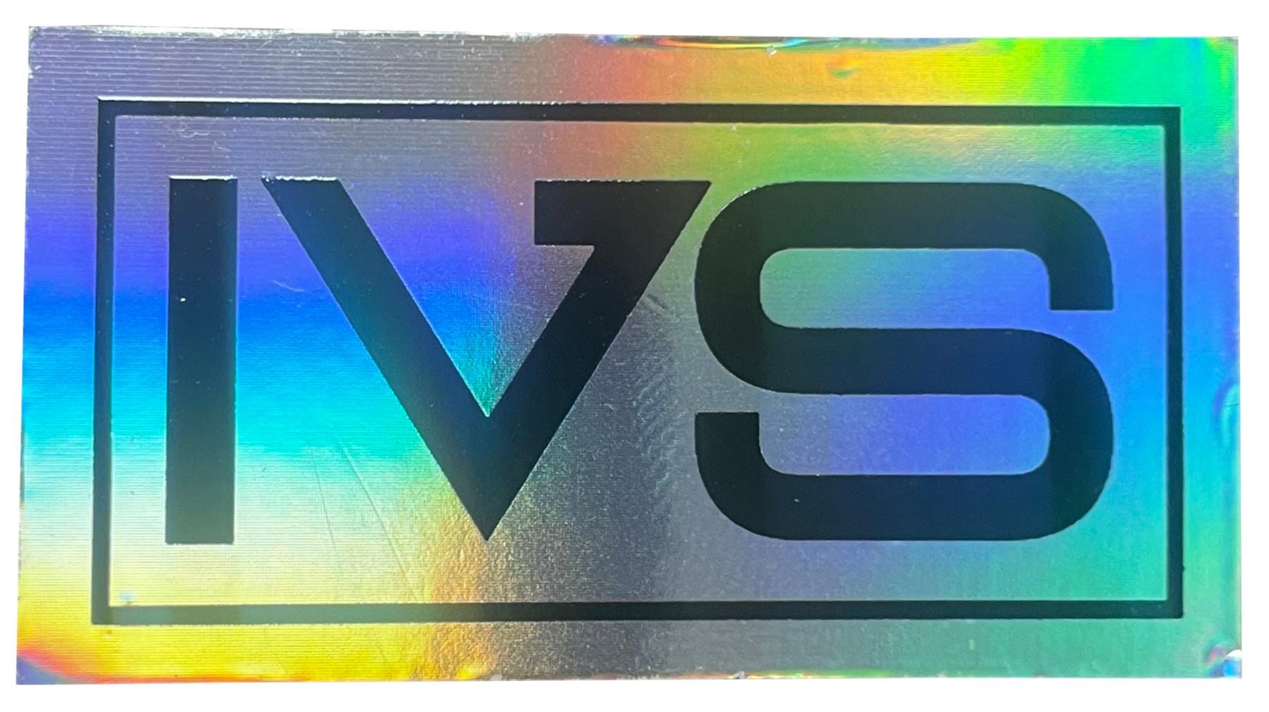 Invert Supreme Logo Sticker - Holographic — Skates.co.uk