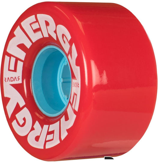 Radar Energy 78A Quad Roller Skate Wheels - Red 57mm x 32mm