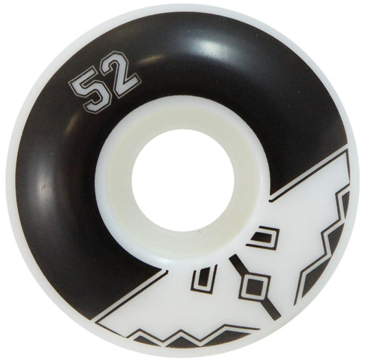 Fracture Uni Classic 52mm 100A Skateboard Wheels - Black