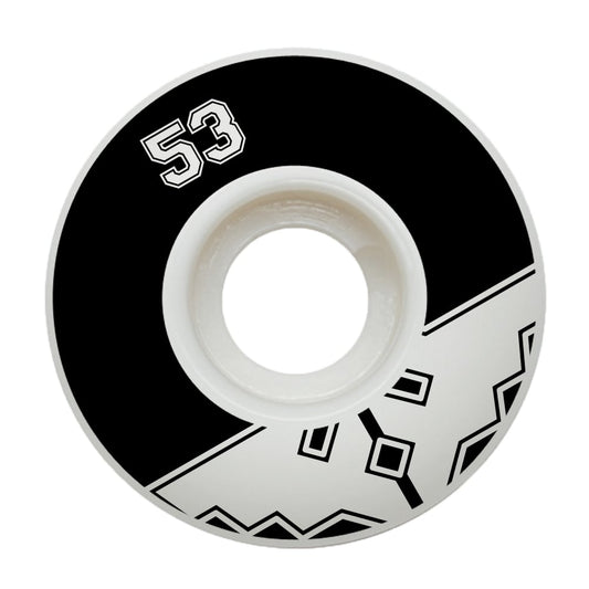 Fracture Uni Classic 53mm 100A Skateboard Wheels - Black