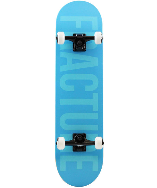 Fracture Fade Series Blue Complete Skateboard - 7.75" x 31"