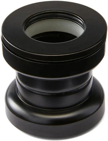 A Madd Gear (MGP) MG1-MG4 Sealed Headset in black is shown upright on a white background, designed for scooters and ideal for magnifying small objects like gemstones or scooter bearings.