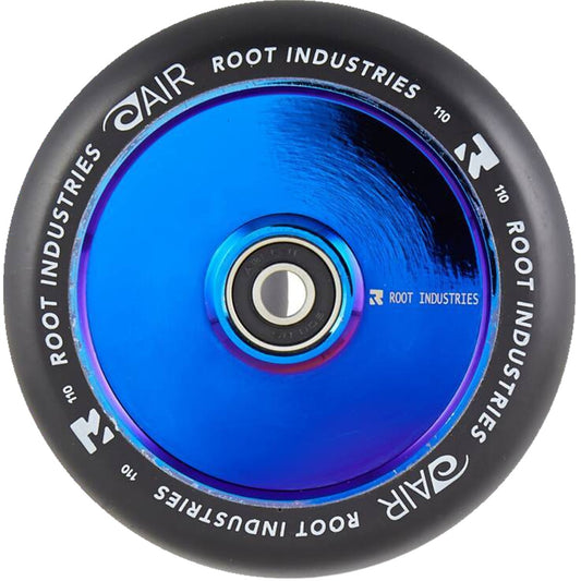 Root Industries AIR Hollowcore 110mm Stunt Scooter Wheel - Black / Blue Ray