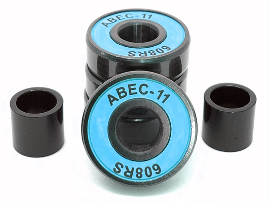 Logic ABEC 11 Blue Scooter Bearings - 4 Pack