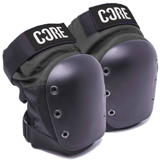 CORE Pro Street Knee Skate Protection Pads - Black / Grey