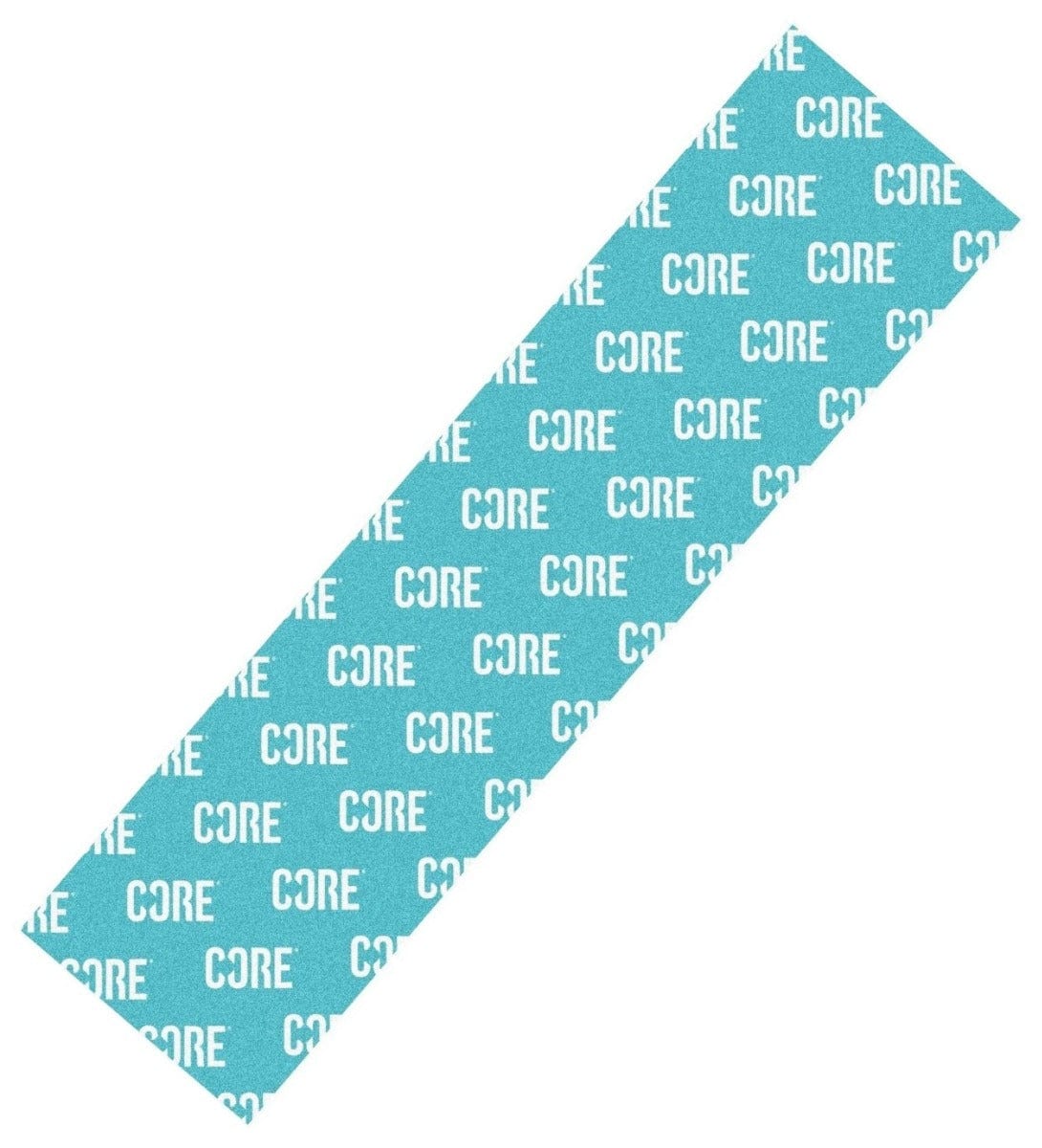 CORE Classic Stunt Scooter Griptape - Logo Repeat Teal — Skates.co.uk