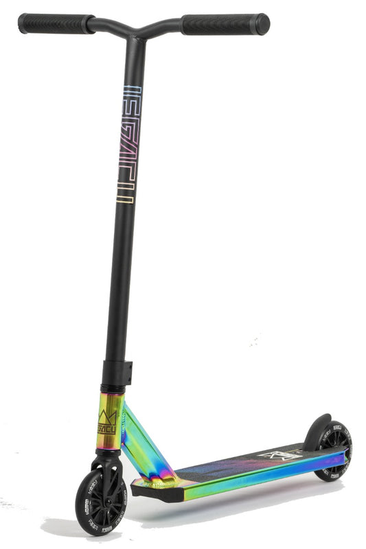 Legacy 1.5 Pro Complete Stunt Scooter - Rainbow Neochrome / Black