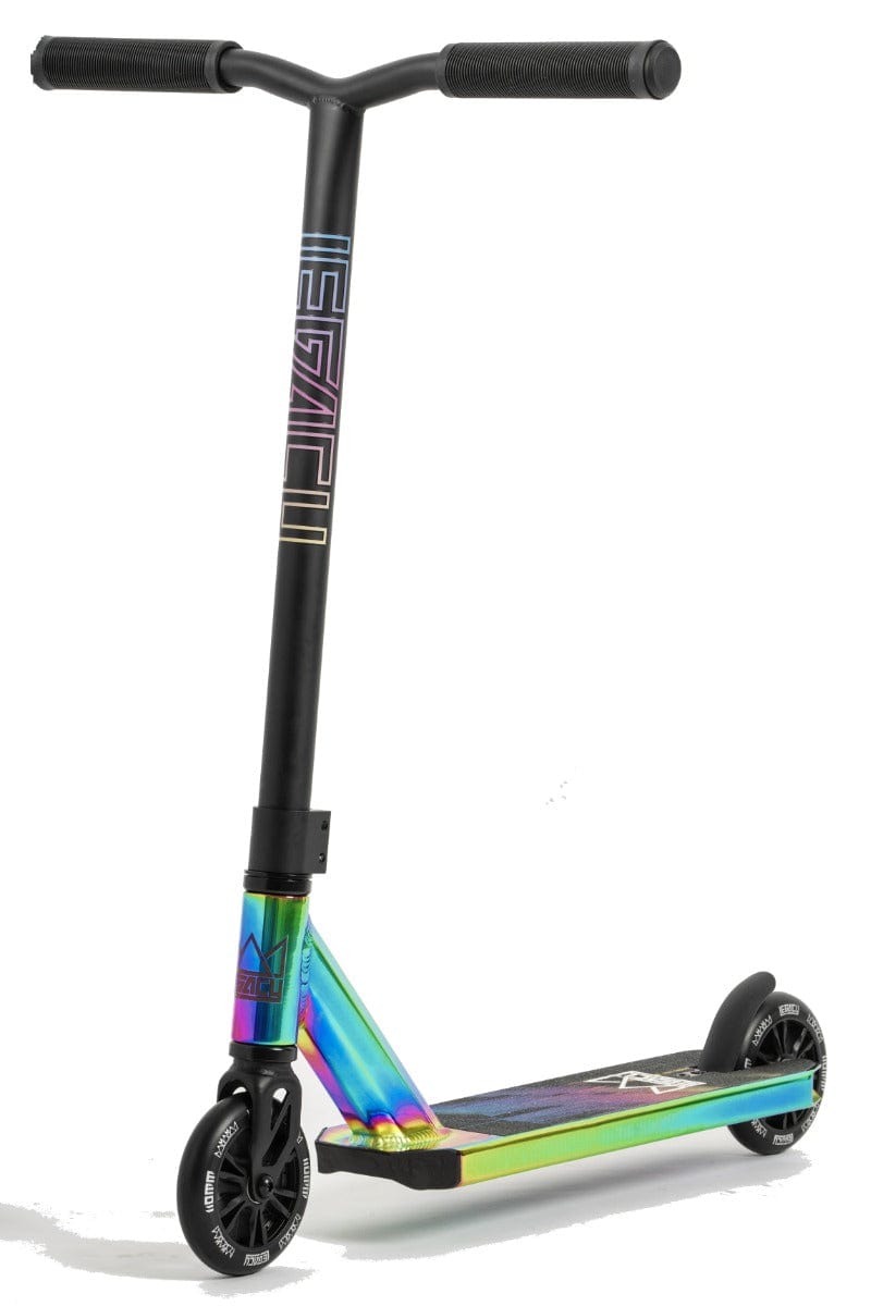 Type R Ranbow Scooter Legacy 1.5 Mini Pro Complete Stunt Scooter - Rainbow Neochrome / Black ...