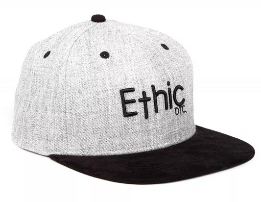 Ethic DTC Snapback Cap - Deerstalker Grey