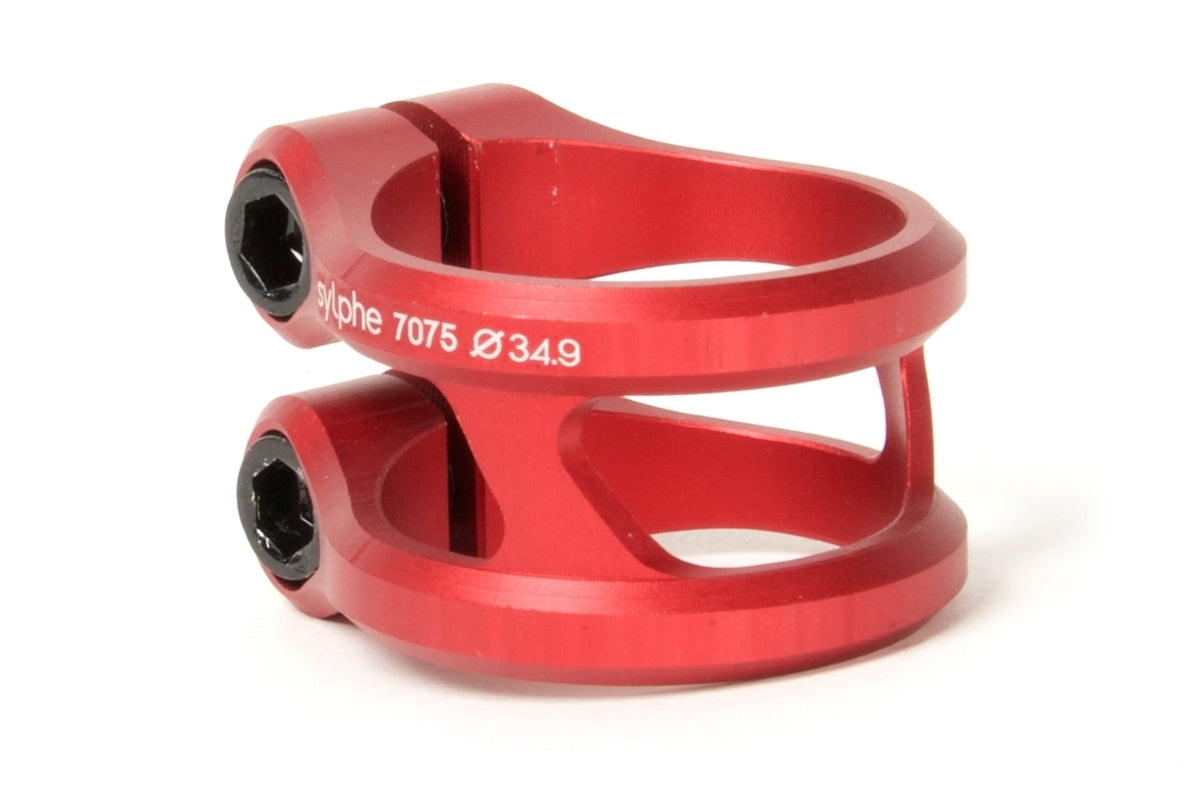 Ethic DTC Sylphe 2 Bolt Oversized Stunt Scooter Clamp - Red