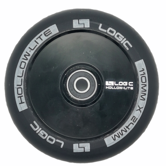 Logic Hollow Lite 100mm Stunt Scooter Wheel - Black