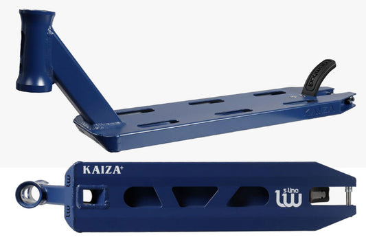 Longway S-Line Kaiza+ Midnight Blue Stunt Scooter Deck - 4.5" x 19"