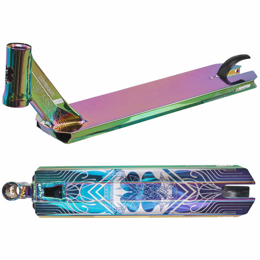 Lucky Covenant 2021 Neochrome Stunt Scooter Deck - 4.8" x 20.5"