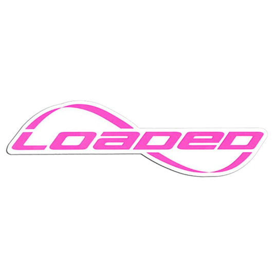 Loaded Logo Sticker - Pink