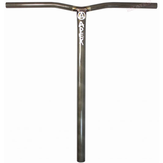 Apex Bol Oversized HIC Stunt Scooter Bars - Clear Raw 610mm x 560mm