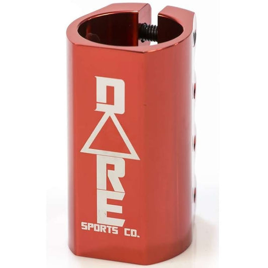 Dare Warlord 4 Bolt Oversized SCS Stunt Scooter Clamp - Red