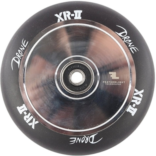 Drone XR-2 110mm Hollow Core Stunt Scooter Wheel - Chrome