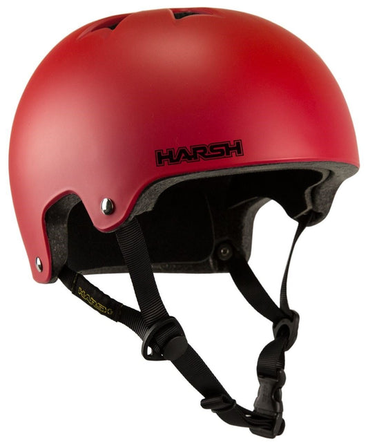 Harsh EPS Skate / Scooter Helmet - Matt Red