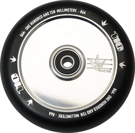 Blunt Envy 110mm Hollow Core Stunt Scooter Wheel - Chrome Silver