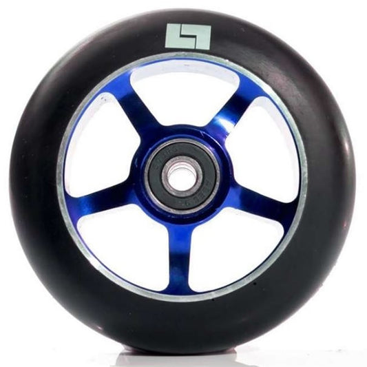 Logic 5 Spoke 100mm Stunt Scooter Wheel - Blue