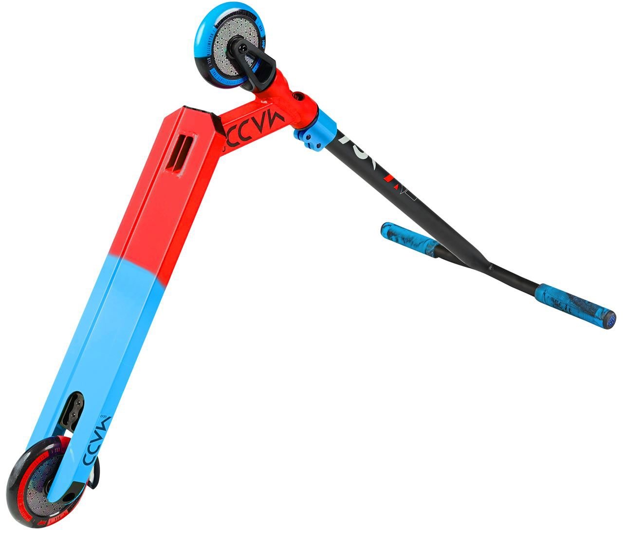 Madd Gear MGP Kick Pro V5 Complete Stunt Scooter - Red / Blue - Graphic