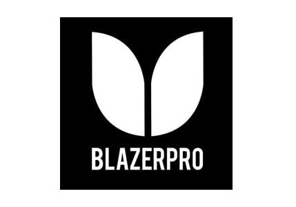 Blazer Pro Logo Sticker - Black