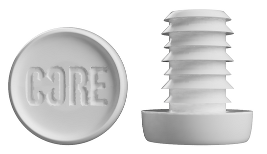 CORE Standard Scooter Bar Ends - White