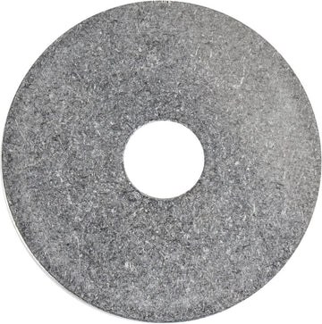 The Dial 911 M8 SCS Compression Cap - Oversized, offered by Dial 911, is a robust steel-grey washer designed with a textured surface and a central hole to accommodate M8 threads. Known for its durability, this large round metallic washer is commonly utilized in construction or machinery to effectively distribute the load of threaded fasteners.