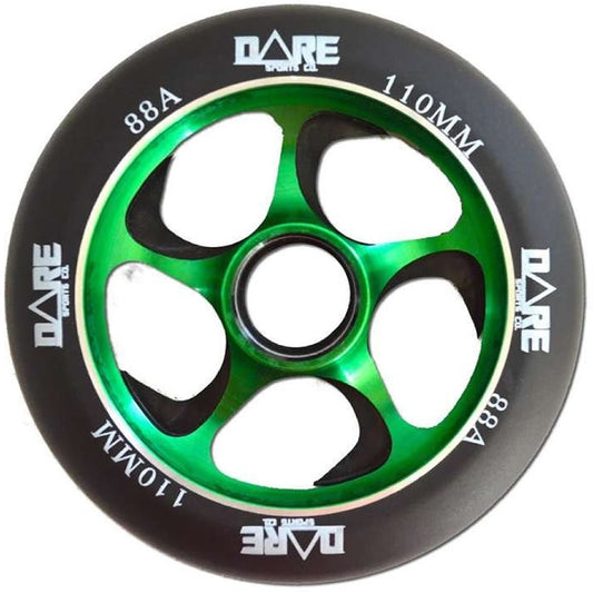Dare Swift V2 110mm Stunt Scooter Wheel - Green