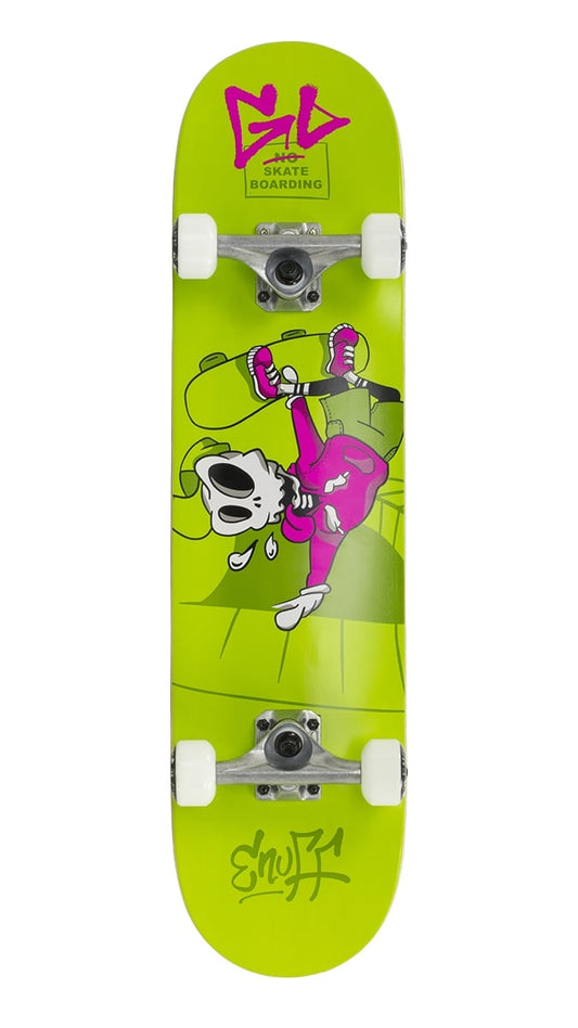 Enuff Skully Green Complete Skateboard - 7.75" x 31.5"