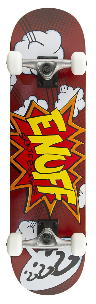 Enuff POW Red Complete Skateboard - 7.75" x 31.5"