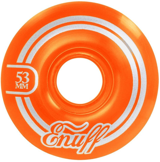 Enuff Refresher II 53mm Skateboard Wheels - Orange