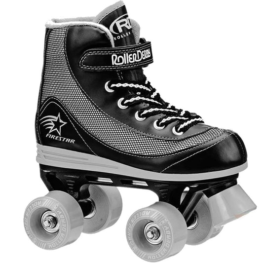 Roller Derby Firestar V2 Quad Roller Skates - Black / Grey