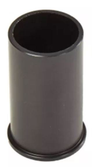 An Ethic DTC SCS Scooter Bar Adapter in standard size, featuring a cylindrical black design with a hollow center, is displayed against a white background.