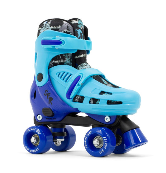 SFR Hurricane IV Adjustable Quad Roller Skates - Shark