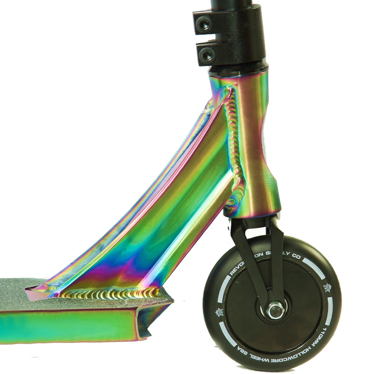 Revolution Storm Complete Stunt Scooter - Neochrome - Front Wheel
