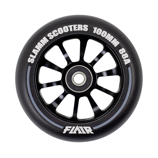 Slamm Flair 2.0 100mm Stunt Scooter Wheel - Black