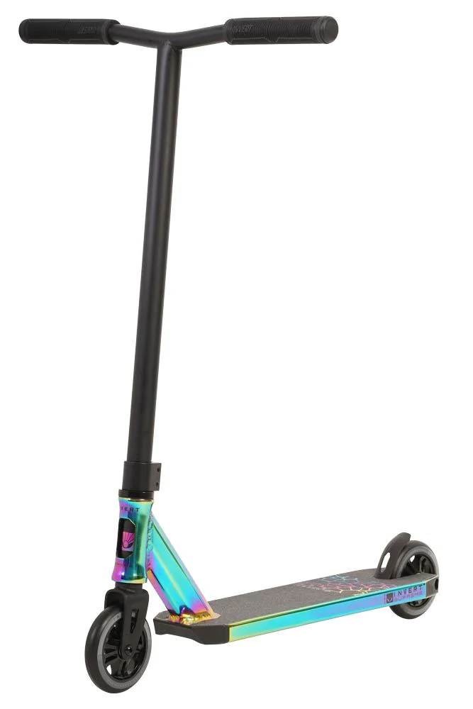 An image of Invert Supreme 2.5-8-13 Stunt Scooter - Neochrome / Black