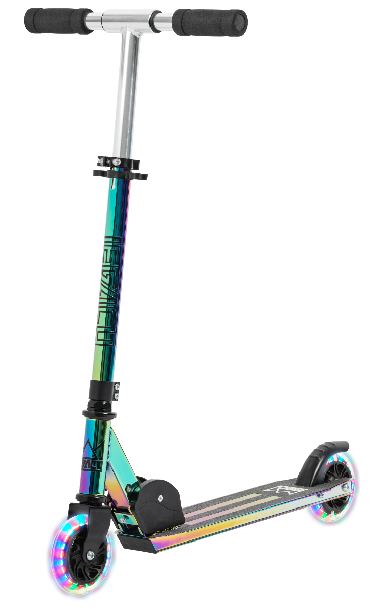 An image of Legacy AF100 Light Up Foldable Scooter - Neochrome