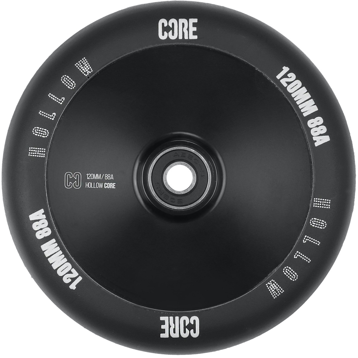 An image of CORE Hollow Core V2 120mm Scooter Wheels - Black