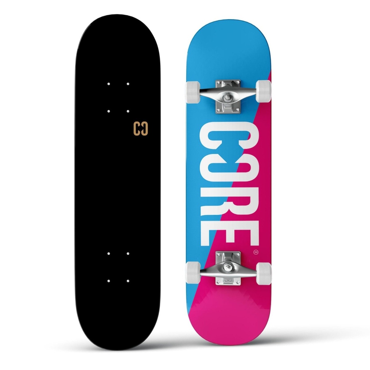 An image of CORE Complete Skateboard C2 Split - Pink / Blue 7.75"
