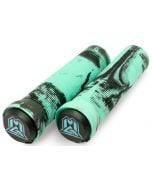 Madd MGP Swirl Scooter Grips - Teal / Black – 150mm